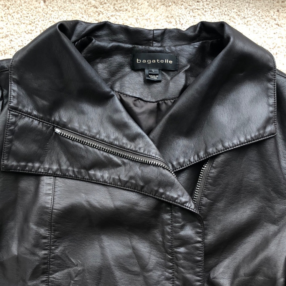 Bagatelle Faux leather Moto jacket size L